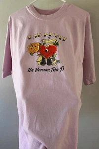 Bad Bunny Worlds Hottest Tour 2022 Official Merch Shirt Un Verano Sin Ti Size XL - Picture 1 of 7