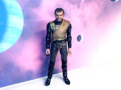 FIGURA DE ACCIÓN STAR TREK: TOS KLINGON WARRIOR KOR 7" (2004, ART ASYLUM, USADA) Foto 1 de 3