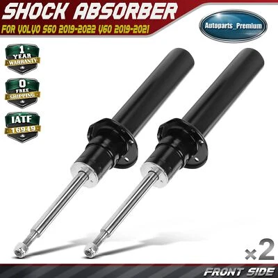 2x Front Left & Right Side Shock Absorber for Volvo S60 2019-2022 V60 2019-2021 - Image 1 of 4