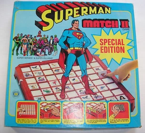 Ideal #2723-5 SUPERMAN Match II Special Edition Game, Instructions, Spare Parts - Picture 1 of 13