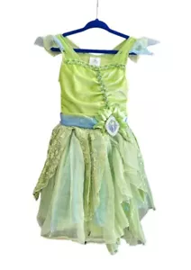 Disney Store Tinker Bell Costume Dress Child Girls Size 3T /3 Years Old Green - Picture 1 of 14