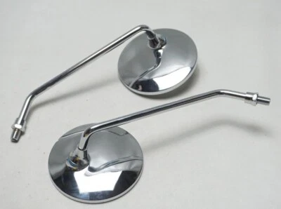 Par de espejos retrovisores Honda 10 mm XL125 XL175 XL250 XL350 SL125 SL175 SL350 NUEVOS mercado de accesorios Foto 1 de 4