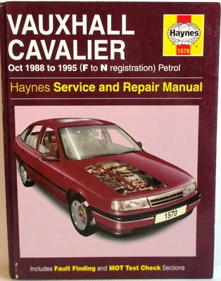 Haynes - Vauxhall Cavalier Oct. 1988-1995 - Service & Repairs Manual Nuevo - T48 - Imagen 1 de 4