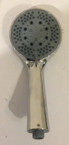 Universal Shower Head High Pressure Chrome 5 Mode Adjustable Water Saving Large - Picture 1 of 3