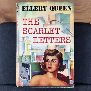 The Scarlet Letters by Ellery Queen (1953 Hardcover DJ) Book Club Edition - Picture 1 of 11
