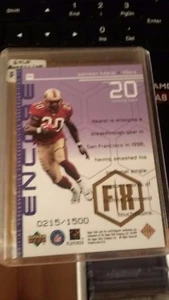 1998 Upper Deck Encore Driving Forces #F5 Garrison Hearst gold /1500 - Picture 1 of 2