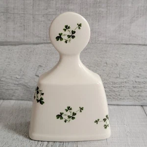 Carrigaline Pottery Co Irish Bell Shamrocks St Patricks - Bild 1 von 5