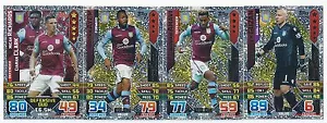 2015 / 2016 EPL Match Attax ASTON VILLA Inserts Man of the Match x 3 Duo x 1 - Bild 1 von 1