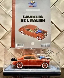 LES VOITURES DE TINTIN 1/24 COLLEC HACHETTE N°14 : L’AURELIA DE L’ITALIEN NEUF - Imagen 1 de 1