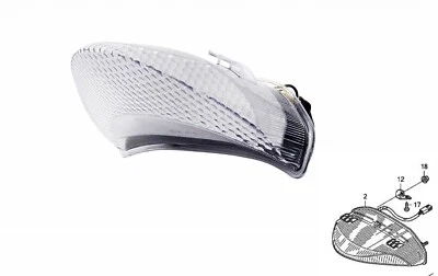 LED Rear Lamp Taillight+Turn Signal for HONDA 2006-2007-08-09-2010 CB600F HORNET - Image 1 of 4