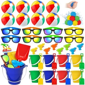 Pool Party Favors Beach Party Favors - 48 PCS Pool Toys For Kids Ages 3 4 5 6... - Picture 1 of 7