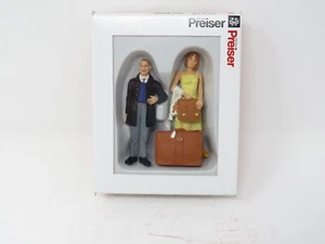 Preiser G 45149 Waiting Travelers Passengers Pedestrians People Figure Set - Picture 1 of 6