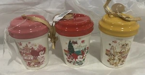 Starbucks Disneyland Disney California Adventure Ornament Set 2021 - Bild 1 von 5