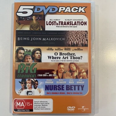 Lost In Translation / John Malkovich / O Brother / Lebowski / Betty (DVD) Reg 4 - image 1 of 3
