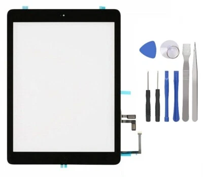 For iPad 2 3 4 5 6 7 Air Mini 1 2 3 Touch Screen Digitizer Replacement +Adhesive - Image 1 of 4