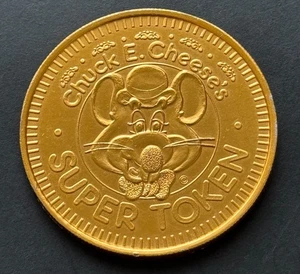Chuck E Cheese Super Token Annodized Aluminum Chucky - Picture 1 of 2