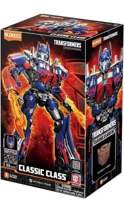 Blokees Transformers Optimus Prime Classic Class 09 Model Kit Action Figure 88pc - Image 1 of 4