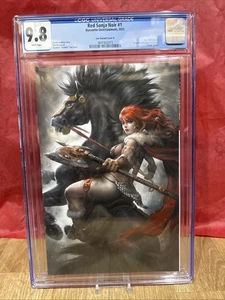 RED SONJA NOIR #1 KENDRICK KUNKKA LIM 616 Virgin  A LTD 500 Graded Comic Cgc 9.8 - Picture 1 of 5