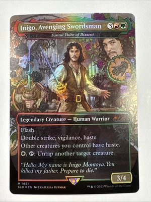 Inigo Avenging Swordsman | Samut Voice of Dissent (Promo) FOIL NM - Image 1 of 2