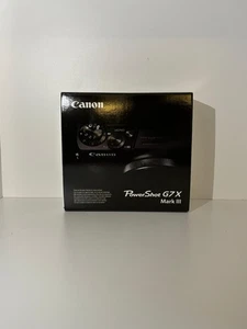 Canon PowerShot G7 X Mark III 20.1MP Kompaktkamera - Schwarz NEU & OVP - Bild 1 von 5