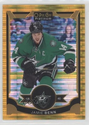 2015-16 O-Pee-Chee Platinum Seismic Gold /50 Jamie Benn #45 - Image 1 of 2