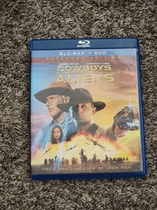 Cowboys  Aliens (Blu-ray/DVD, 2011, 2-Disc Set, Extended Edition - Picture 1 of 3