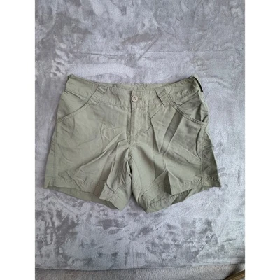 Pantalones Cortos Columbia Sportswear Para Mujer Talla S Caqui Nailon Senderismo Aire Libre Foto 1 de 4