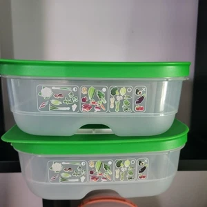 Tupperware FridgeSmart Container Medium 1.75 Qt Set of 2 NEW - Picture 1 of 5