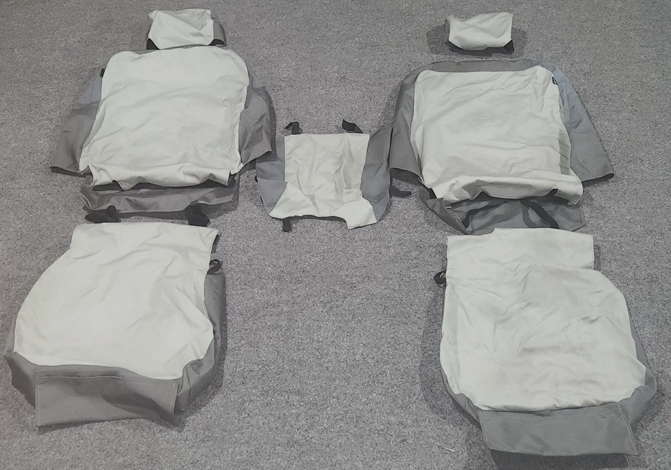 Marathon Cordura Seat Cover by Covercraft for 18-20 Ford F150, 1st Row, Two Tone Foto 1 de 4