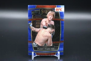 Tarjeta coleccionable 2022 Panini Select UFC Paddy Pimblett #61 Premier Level Blue Prizm - Imagen 1 de 2