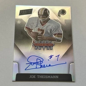 2021 Panini Donruss Super Bowl Signatures Joe Theismann #SBXVII-JT Auto - Bild 1 von 2