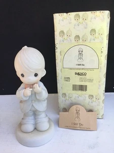 Vintage, ENESCO - PRECIOUS MOMENTS FIGUR - "I STILL DO" - 1993 - #531006 - NEW IN BOX - Bild 1 von 6