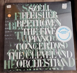 Szell, Fleisher, Beethoven  The Five Piano Concertos  4 LP Box Set  SEALED  MINT - Picture 1 of 2