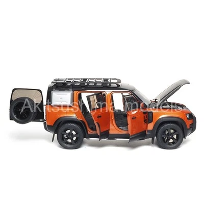 ALMOST REAL 810813 1/18 Land Rover Defender 110 2020 Phoenix Orange 1:18 Nuovo - Immagine 1 di 4