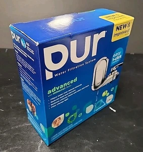 NEW! PUR Faucet Mount Water Filtration System with 3-in-1 Lead Reducing. Chrome - Picture 1 of 5