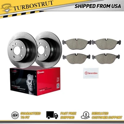 前刹车转子垫套件适用于 2003 - 2006 梅赛德斯 - 奔驰 S430 S500 — 第 1/4 张图片