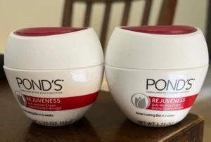 pack of 2 Pond's ANTI-AGING WRINKLES Skin Cream Crema CONTRA ARRUGAS Rejuveness - Picture 1 of 4