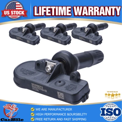 Paquete de 4 sensores de presión de neumáticos para GM TPMS Chevy GMC Cadillac Buick 13586335 315 MHz Foto 1 de 4