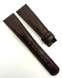 A. Lange Sohne 20mm x 16mm Brown Alligator Watch Strap Band Authentic OEM - Picture 1 of 7