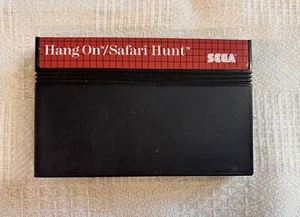 Hang-On / Safari Hunt (Sega Master) funktionstüchtig, nur Spielkassette  - Bild 1 von 4