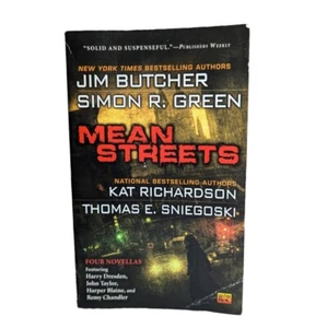 Mean Streets 4 Novellas The Dresden Files, Nightshade, Greywalker, Remy Chandler - Bild 1 von 8