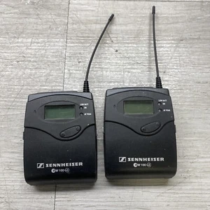 2x Sennheiser SK100 G3 transmitter 566-608 MHz EW100G3 Lot Of 2 - Picture 1 of 7