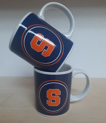 Syracuse University Coffee Mugs ~ Set of 2 ~ Go Orange! Cover