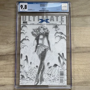 ULTIMATE X #2 CGC 9.8 NM ARTHUR ADAMS SKETCH COVER KAREN GRANT 3RD PRINTING GGA - Picture 1 of 3