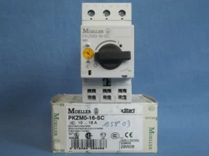 Moeller PKZM0-16-SC motor-protective circuit breaker 10-16 Amp (New) - Picture 1 of 5