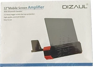 Dizaul 12" HD Screen Magnifier mobile phone amplifier with Bluetooth Speaker - Zdjęcie 1 z 3