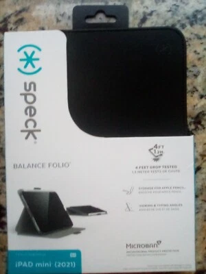Speck Products Balance Folio for Apple iPad Mini (2021) -6th Gen. Black - Image 1 of 4