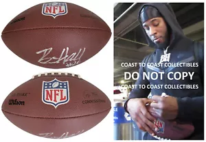 Breece Hall New York Jets firmado NFL Duke fútbol americano prueba exacta certificado de autenticidad autografiado - Imagen 1 de 3