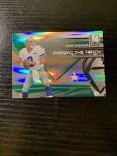 2007 Donruss Elite Passing the Torch Green /400 Troy Aikman Tony Romo #PT-22