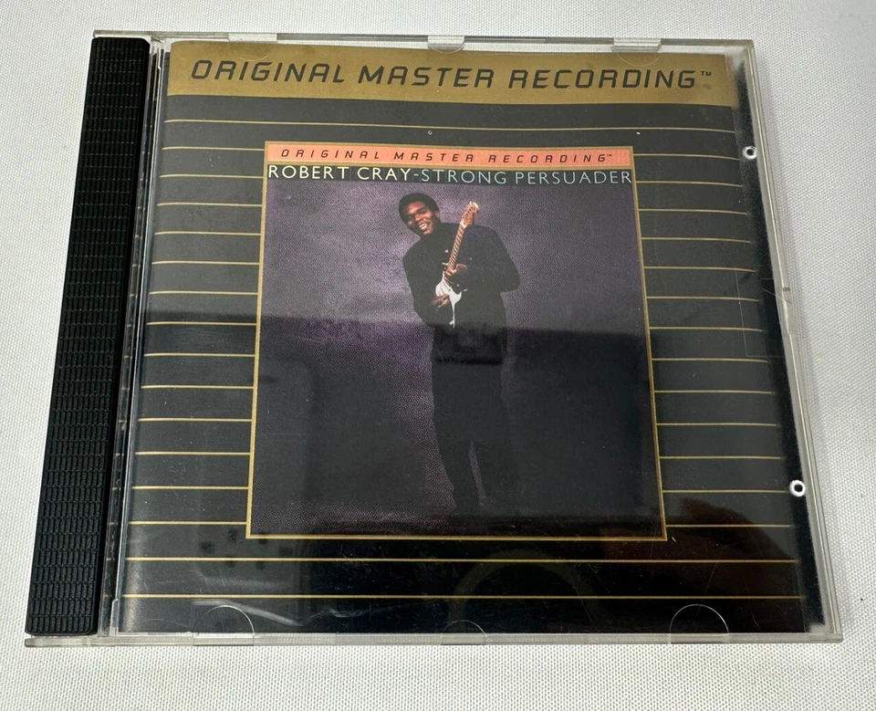 ROBERT CRAY MFSL 24 KARAT GOLD CD ~ STRONG PERSUADER  - Imagem 1 de 4